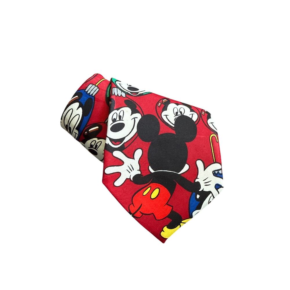 Vintage 90s Mickey Mouse Holiday Ornament Unlimited By Balancine Inc Mickey Tie